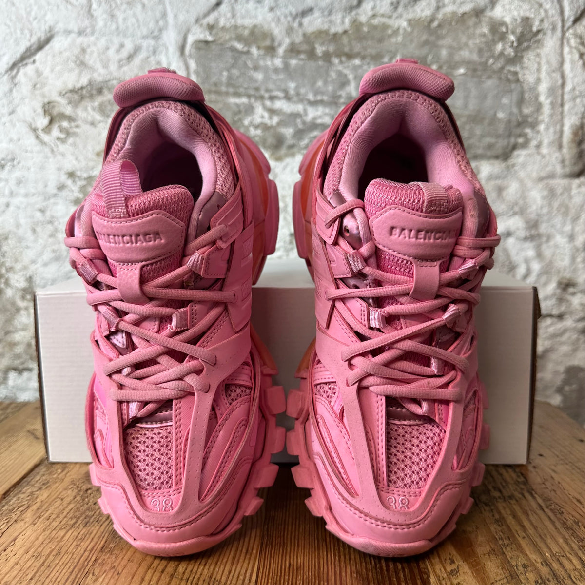 Balenciaga Track Runner Triple Pink Sneaker Sz 6 (38)