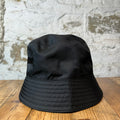 Prada Renylon Black Bucket Hat Sz XL