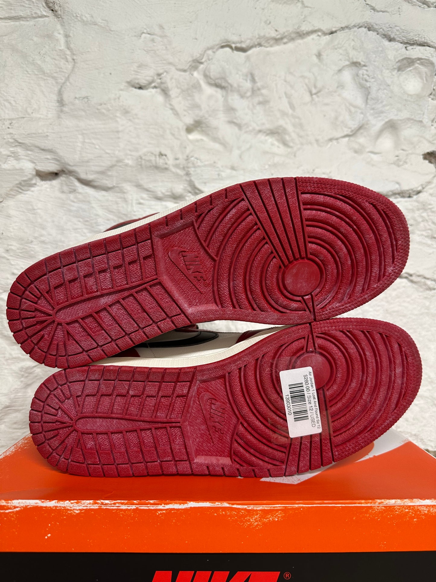 Air Jordan 1 High Chicago Lost And Found Sz 12
