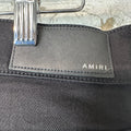 Amiri MX1 Brown Suede Black Denim Jeans Sz 33