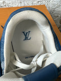 Louis Vuitton Blue Denim Trainer Sz 11 (10LV)