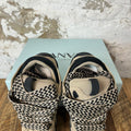 Lanvin Curb Tan Suede Black Sneaker