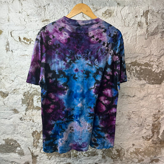 Amiri Hand Globe Tie Dye T-shirt Black Sz S