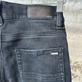 Amiri MX1 Cracked Blue Black Denim Jeans Sz 28