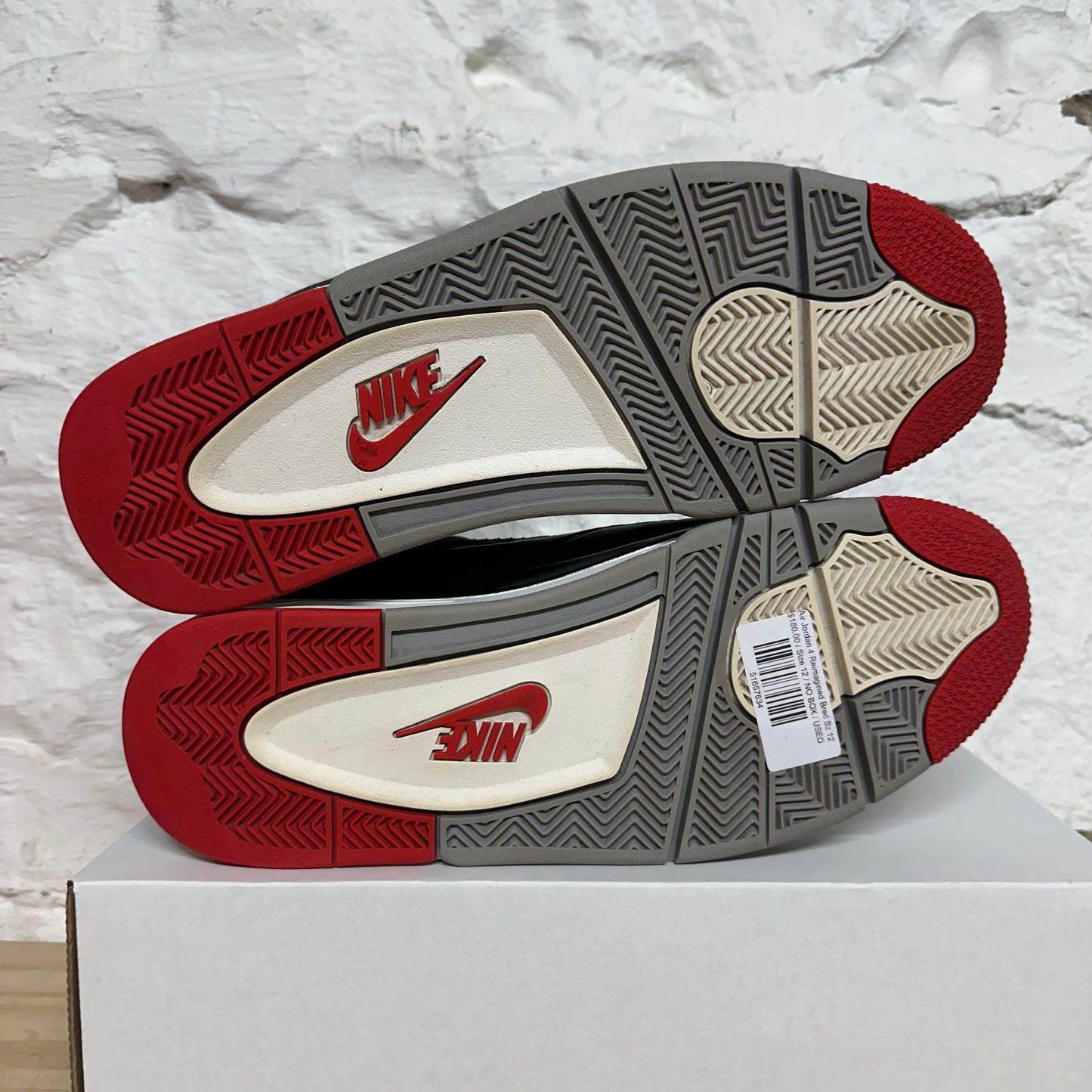 Air Jordan 4 Reimagined Bred Sz 12