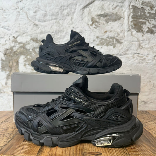 Balenciaga Track 2 Triple Black Sneaker Sz 6.5 (39)