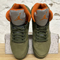 Air Jordan 5 Olive Sz 12