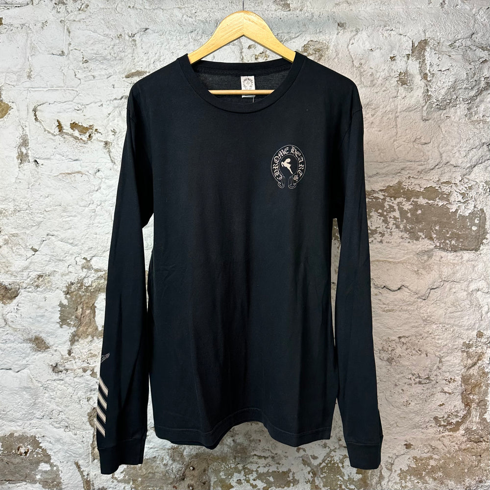 Chrome Hearts Foti Logo L/s Black Sz L