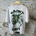 Saint Vanity Green Griffin T-shirt White Sz L