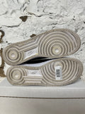 Nike Air Force 1 Black White Tumbled Sz 9.5