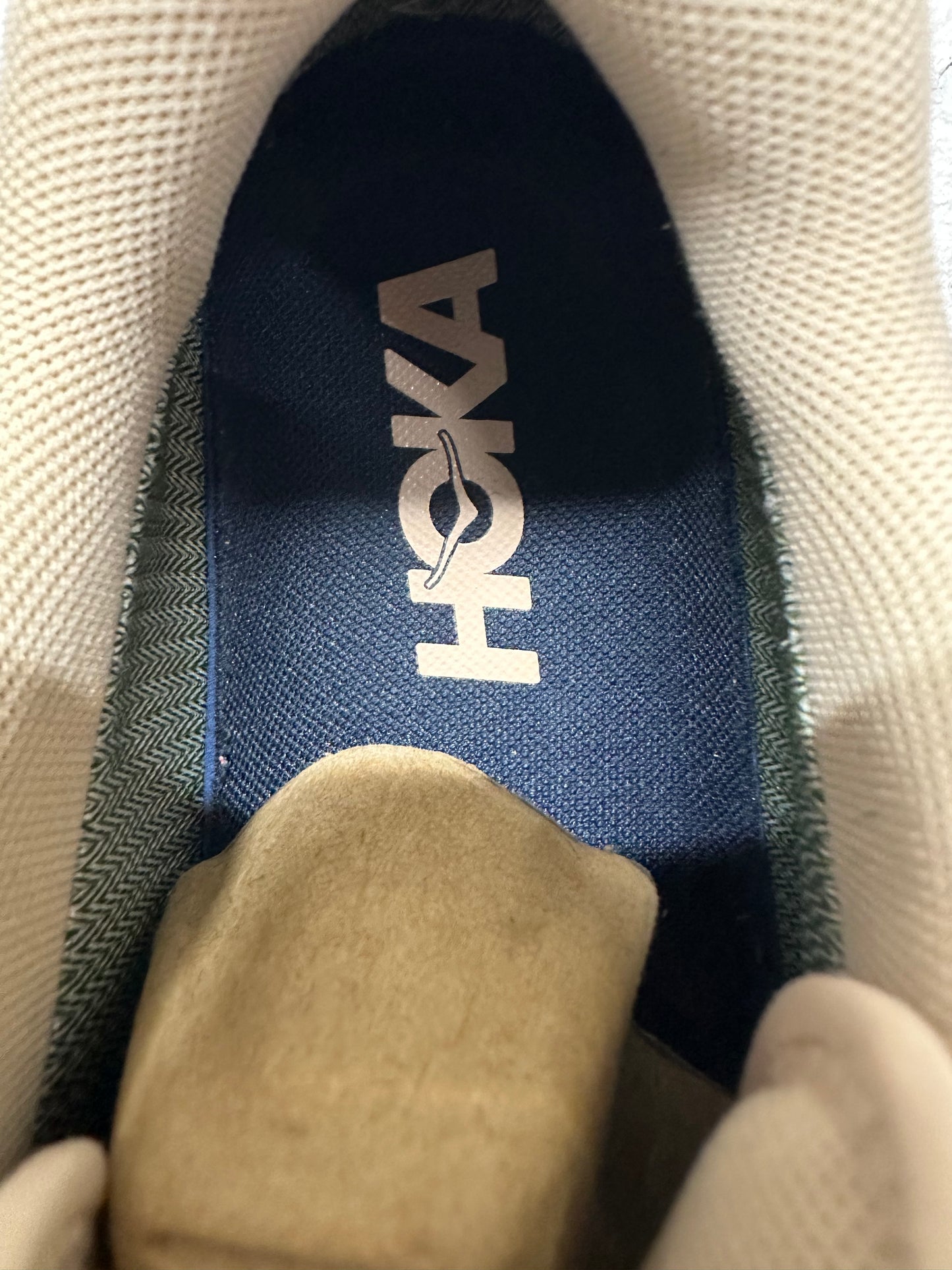 Hoka One One Tor Ultra Lo Limestone Sand Sz 12
