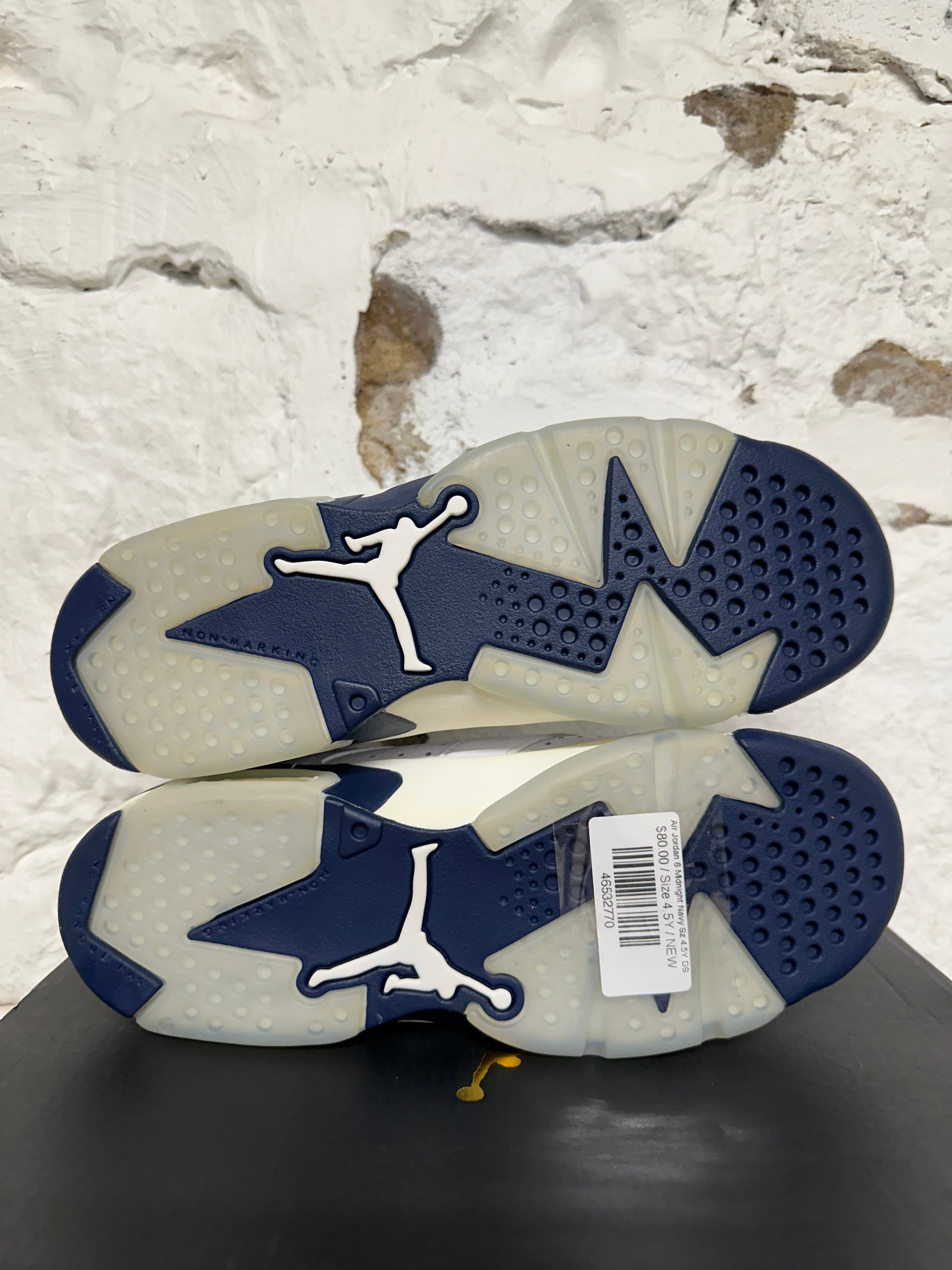 Air Jordan 6 Midnight Navy Sz 4.5Y DS – The Gallery Online