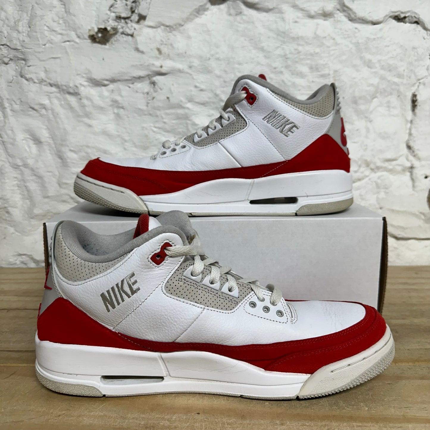 Air Jordan 3 Tinker Red Sz 12