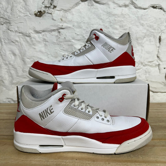 Air Jordan 3 Tinker Red Sz 12