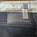 Amiri Knee Rip Shotgun Black Denim Jeans Sz 29