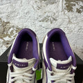 Amiri White Skeleton Purple White Sneaker Sz 10 (43)