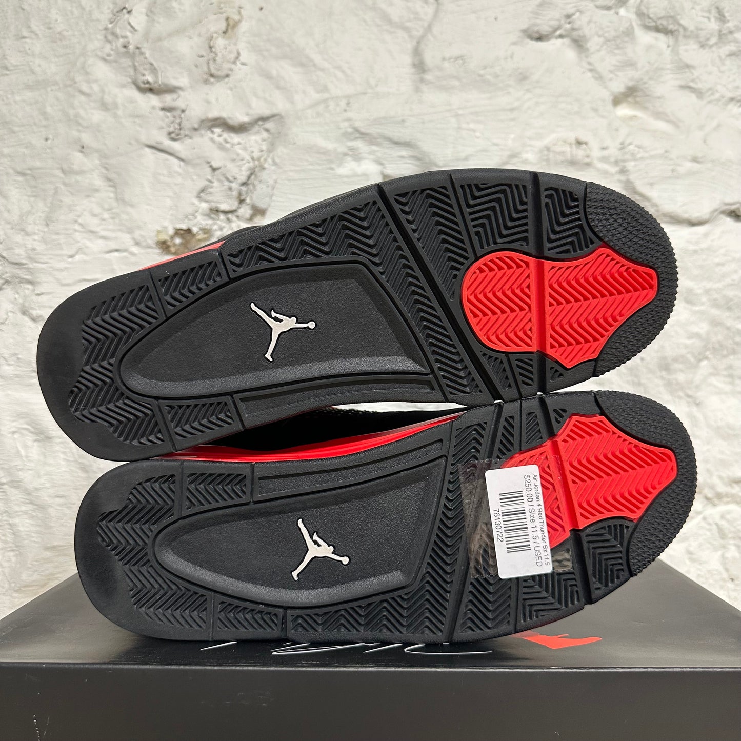 Air Jordan 4 Red Thunder Sz 11.5