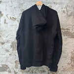 Rick Owens Porterville Zip Up Hoodie Black Sz XL