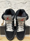 Air Jordan 5 Black Metallic Sz 11.5