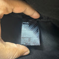 Amiri MX1 Silver Patch Black Denim Jeans Sz 34