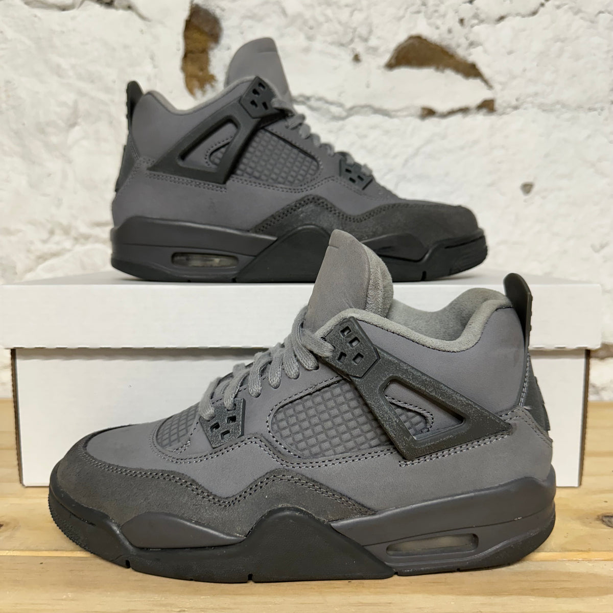 Air Jordan 4 Wet Cement Sz 6Y