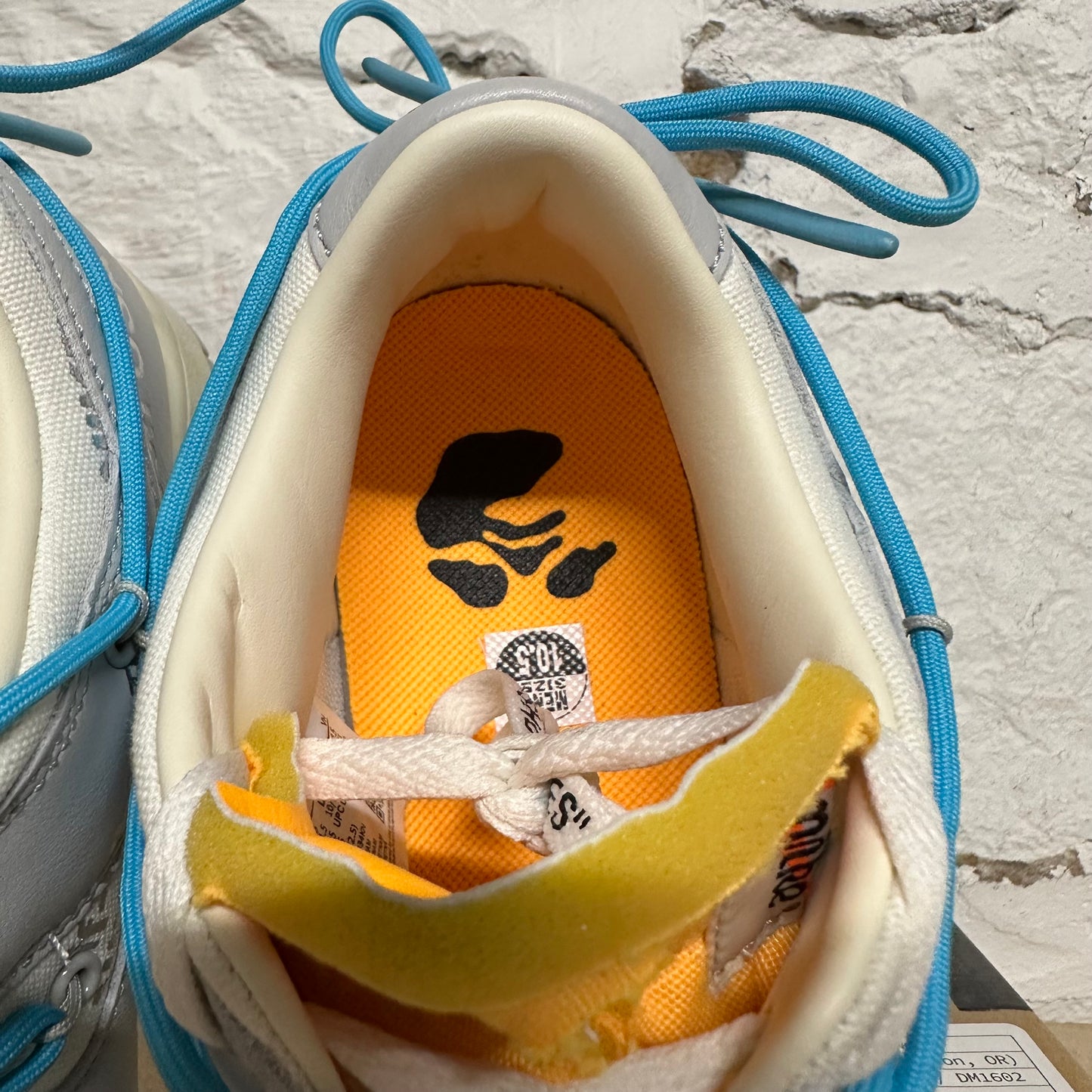 Nike Dunk Low Off-White Lot 02 Sz 10.5