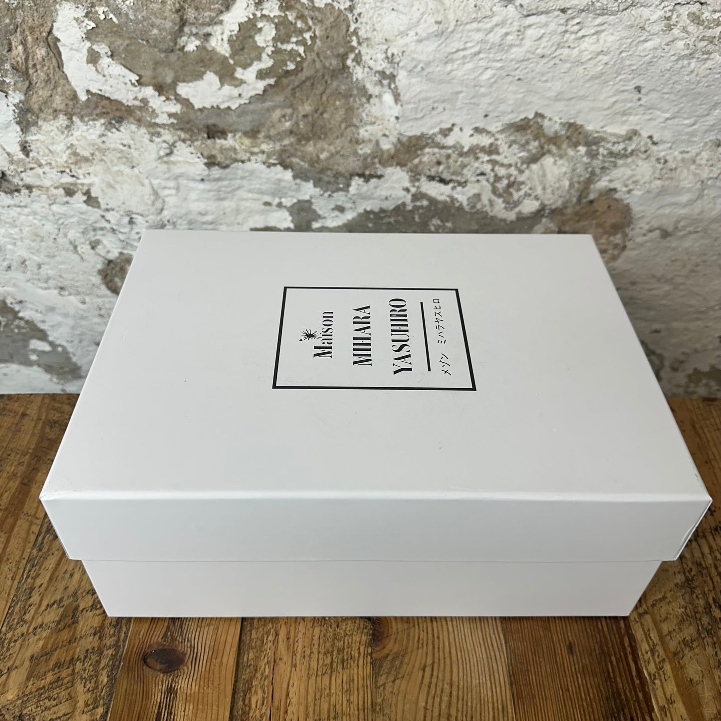 Maison Mihara Black White Hank Sneaker Sz 7 (40) DS