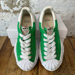 Maison Mihara Green White Blakey Shell Toe Sz 10 (43)