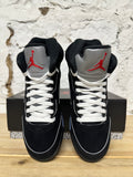 Air Jordan 5 Reimagined Black Metallic Sz 5.5Y DS