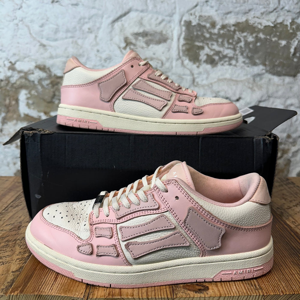 Amiri Dusty Pink Skeleton Pink White Sneaker Sz 7 (40)