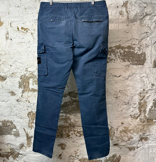 Stone Island Blue Cargo Pants Sz 33
