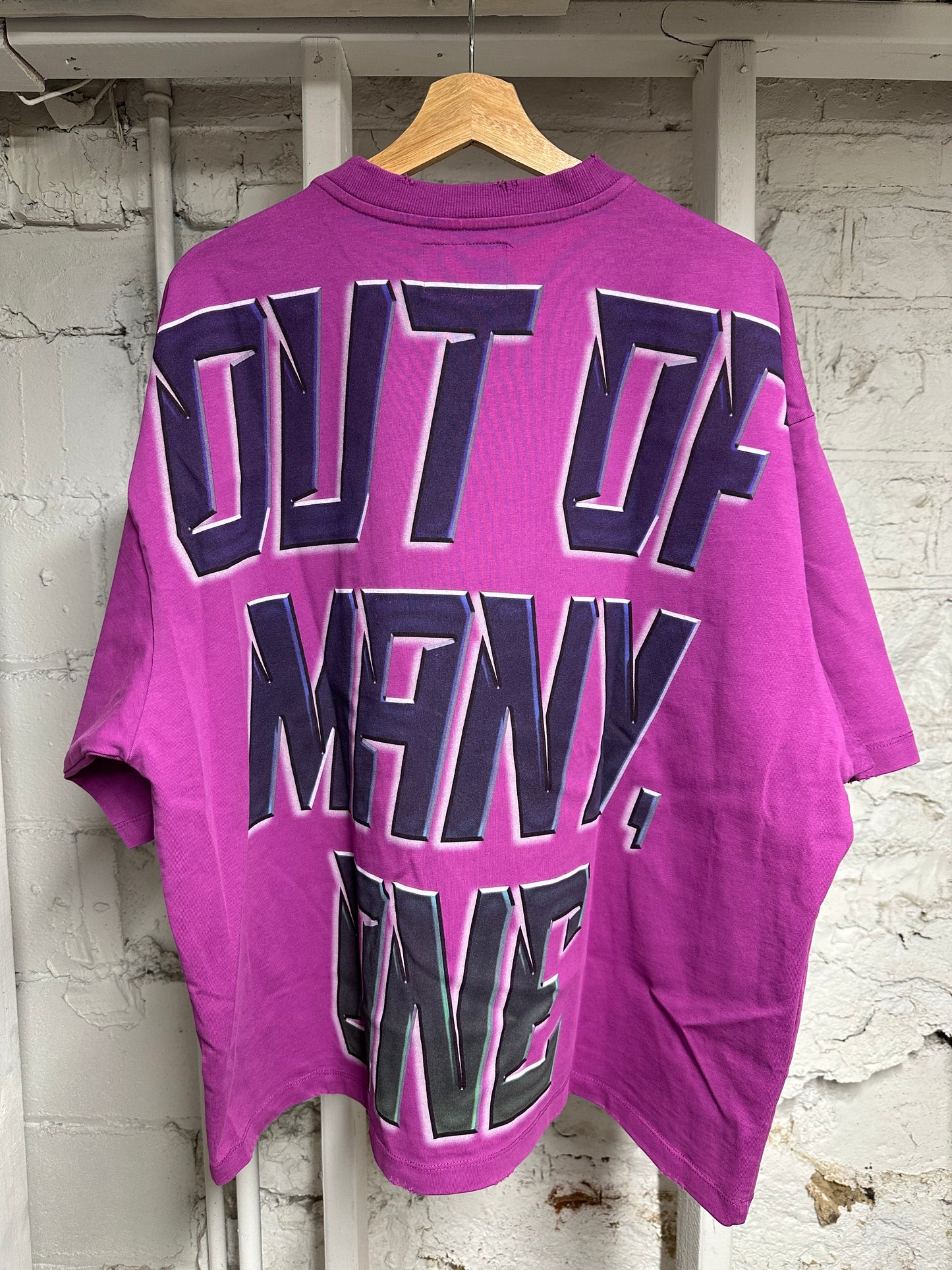 Godspeed Liberty T-shirt Purple Sz L