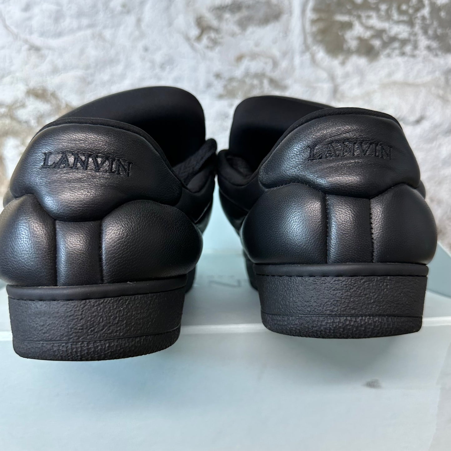 Lanvin Curb XL Triple Black Sneaker Sz 11 (44)
