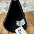 Moncler Small Logo Stripe Black Beanie
