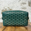 Goyard Boeing 25 Green Monogram Toilet Bag