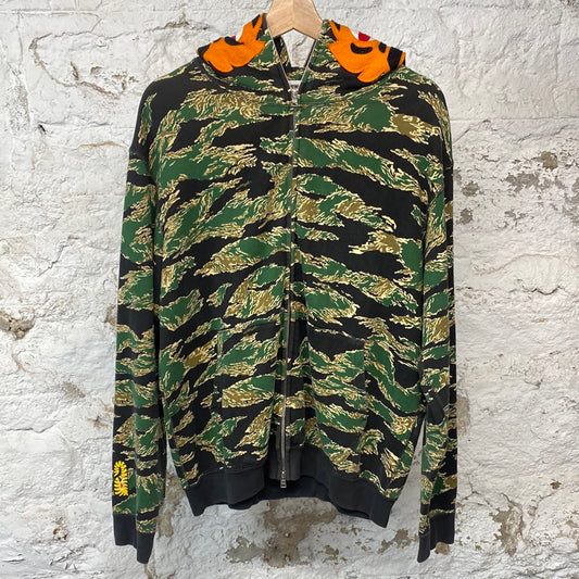Bape Tiger Camo Tiger Hoodie Sz M