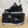 Air Jordan 4 Black Canvas Sz 11