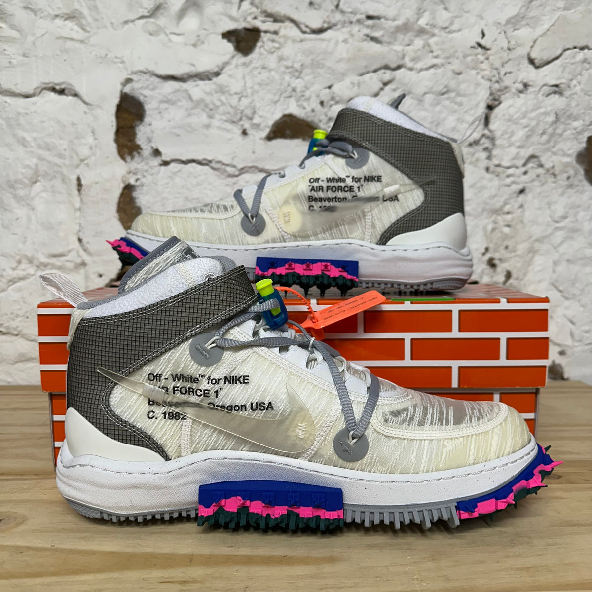 Nike Air Force 1 Mid Off-White Sz 12 DS