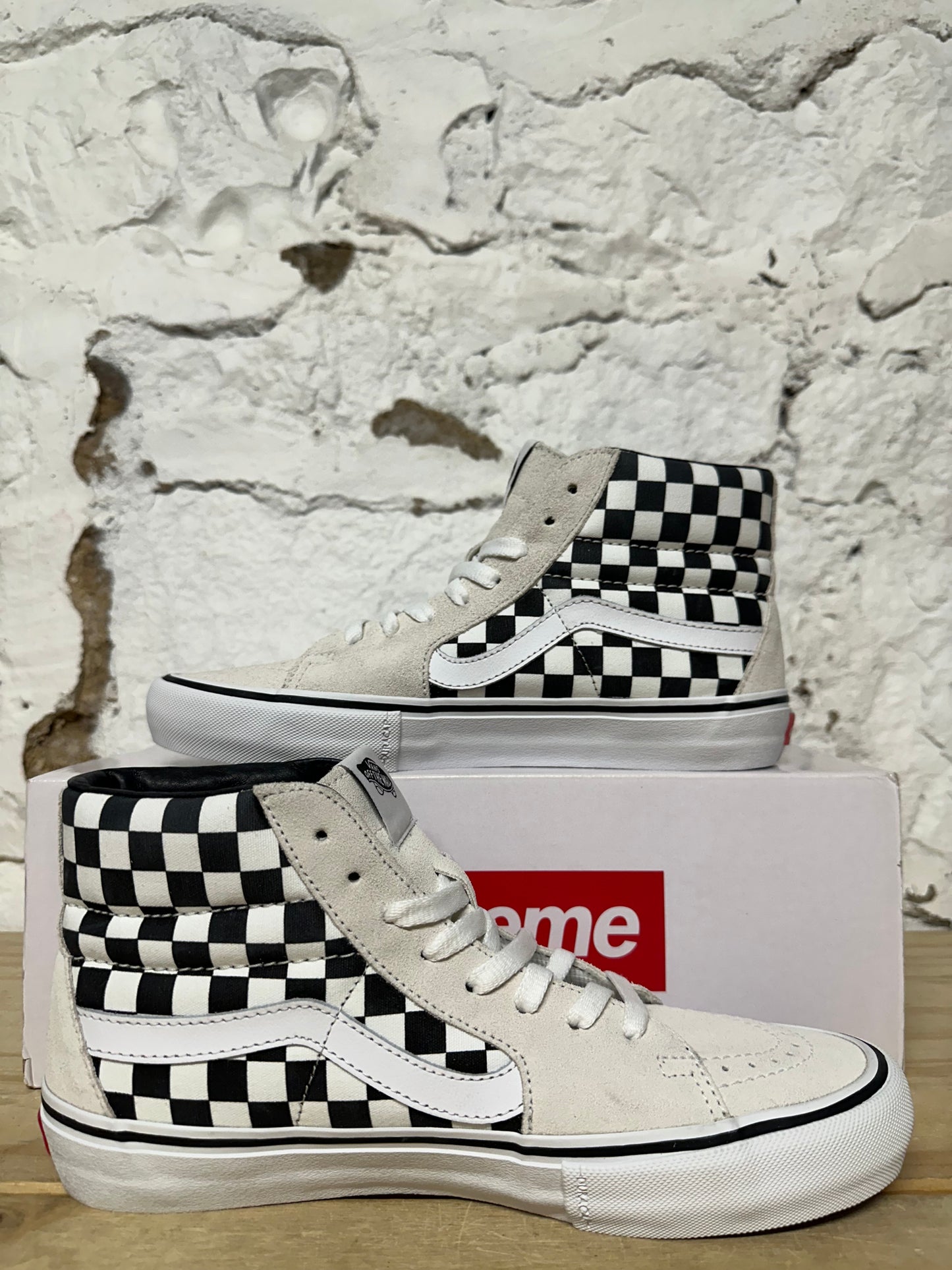 Vans Sk8 Hi Supreme Fuck The World Sz 9 DS
