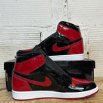 Air Jordan 1 Patent Bred Sz 10 DS