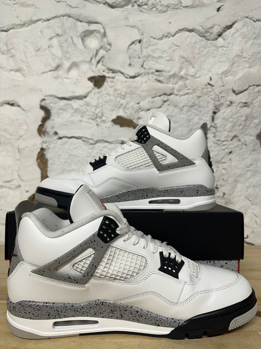 Air Jordan 4 White Cement Sz 13