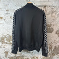 Louis Vuitton Embroidered Flowers Track Jacket Black L