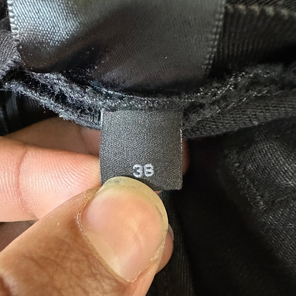 Amiri MX1 Camo Patch Black Denim Jeans Sz 38