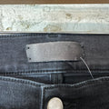 Amiri MX1 Crystal Patch Black Denim Jeans Sz 29