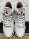 Air Jordan 3 White Cement Reimagined Sz 9