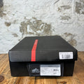 Prada Americas Cup Red Rubber Grey Sneaker Sz 8 (41) DS