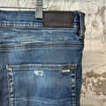 Amiri Plain Dark Blue Denim Jeans Sz 38