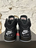 Air Jordan 5 Black Metallic Reimagined Sz 11