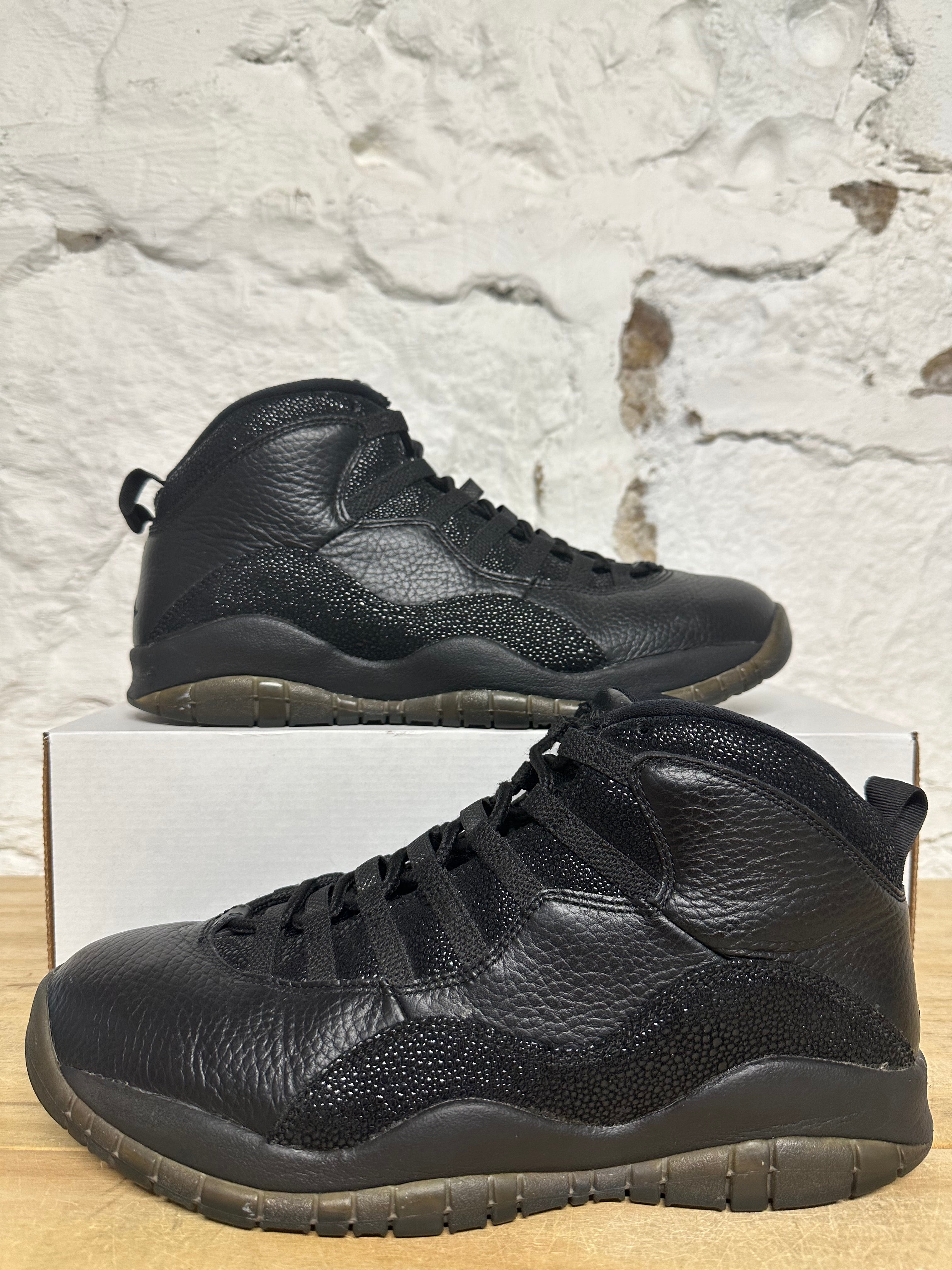 Air Jordan 10 OVO Black Sz 10.5