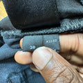 Amiri Plain Black Denim Jeans Sz 38